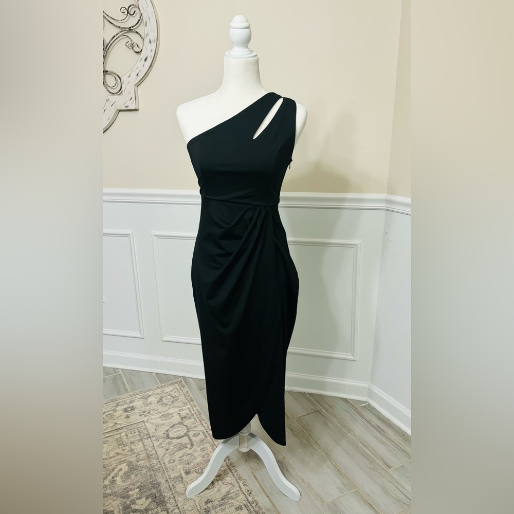 One Shoulder Body-con Zalalus Cocktail Dress